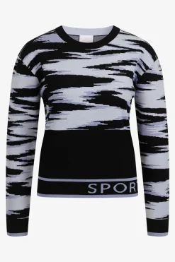 Strick*SPORTALM Pullover mit Rundhalsausschnitt Black