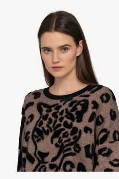 Strick*SPORTALM Pullover mit Rundhalsausschnitt PumpkinSmoke