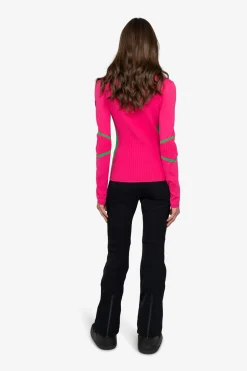 First Layer / Mid Layer*SPORTALM Pullover mit Stehkragen NeonPink