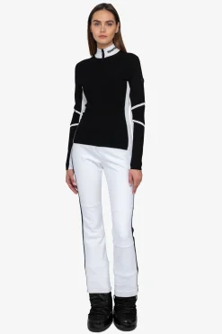 First Layer / Mid Layer*SPORTALM Pullover mit Stehkragen Black
