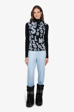 First Layer / Mid Layer|Sweatshirts*SPORTALM Pullover mit Stehkragen MorningBlues