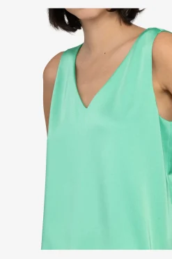 Shirts / Tops*SPORTALM Ärmellose Top mit V-Ausschnitt MintGreen