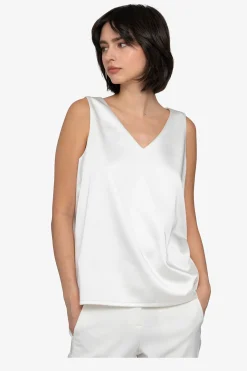 Shirts / Tops*SPORTALM Ärmellose Top mit V-Ausschnitt EucalyptusMist