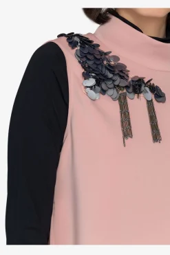 Shirts / Tops*SPORTALM Ärmelloses Top mit Stehkragen MauveChalk