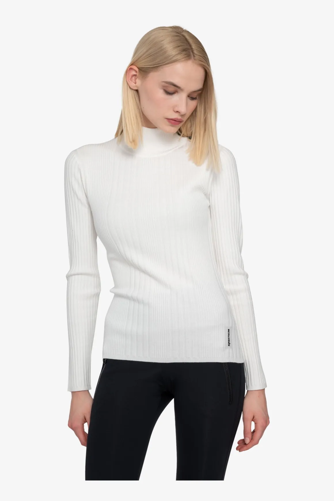Strick|Shirts / Tops*SPORTALM Rollkragenpullover SnowWhite