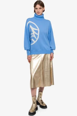 Sweatshirts*SPORTALM Rollkragenpullover BlueBayou