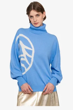 Sweatshirts*SPORTALM Rollkragenpullover BlueBayou