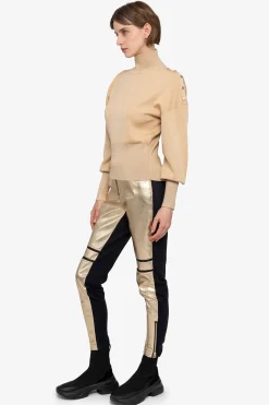 Strick*SPORTALM Rollkragen-Pullover Gold