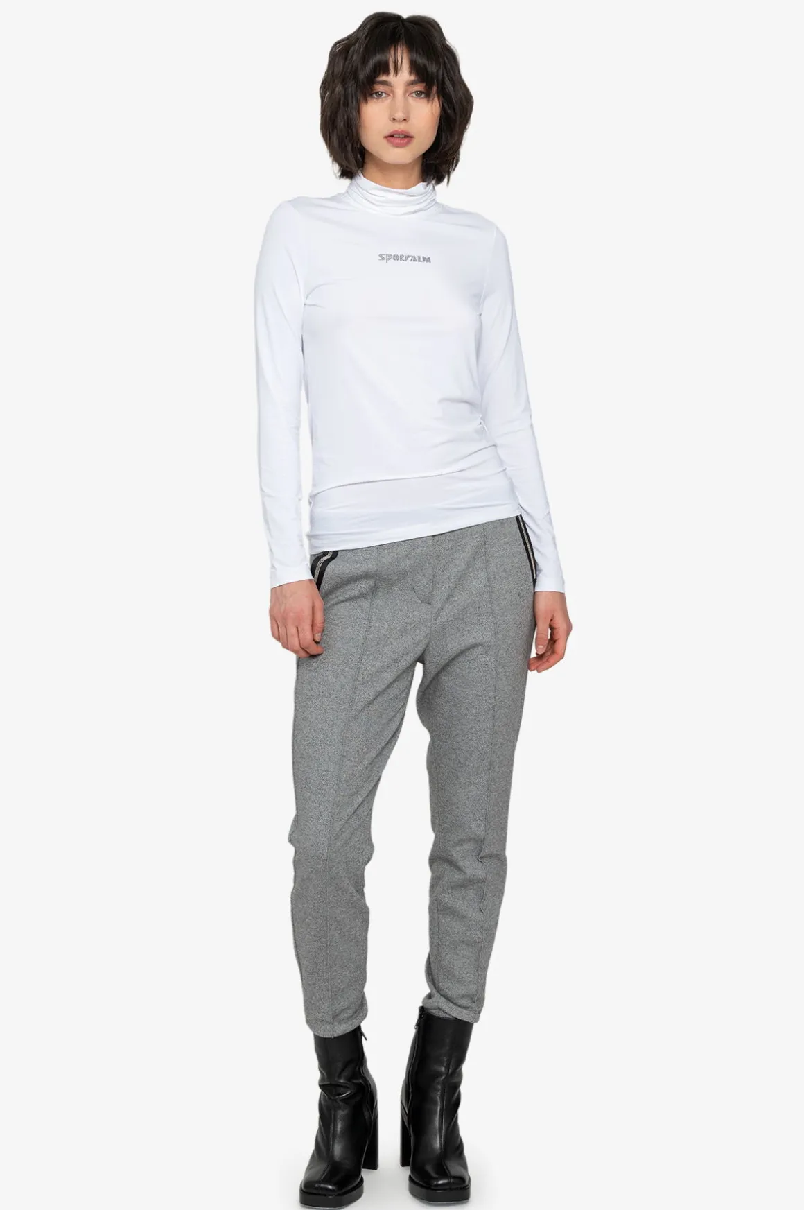 Shirts / Tops*SPORTALM Rollkragenpullover WEISS