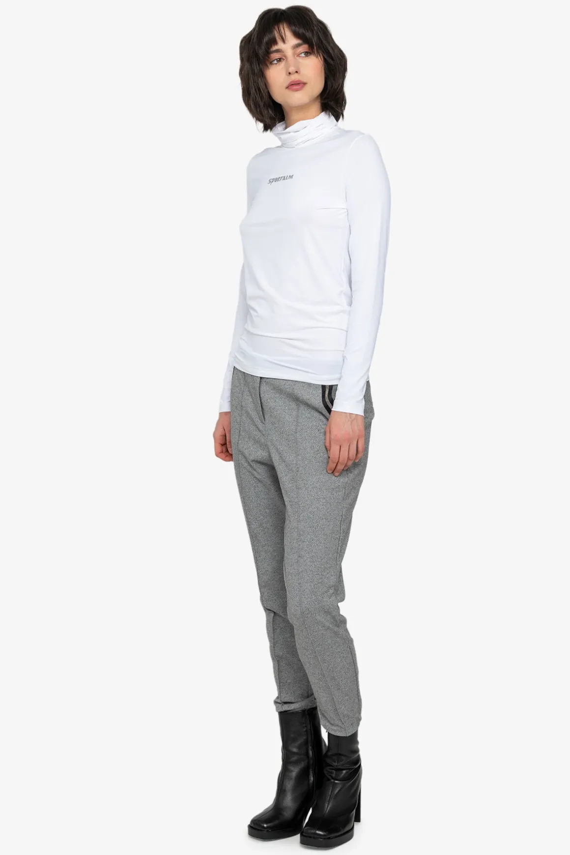 Shirts / Tops*SPORTALM Rollkragenpullover WEISS