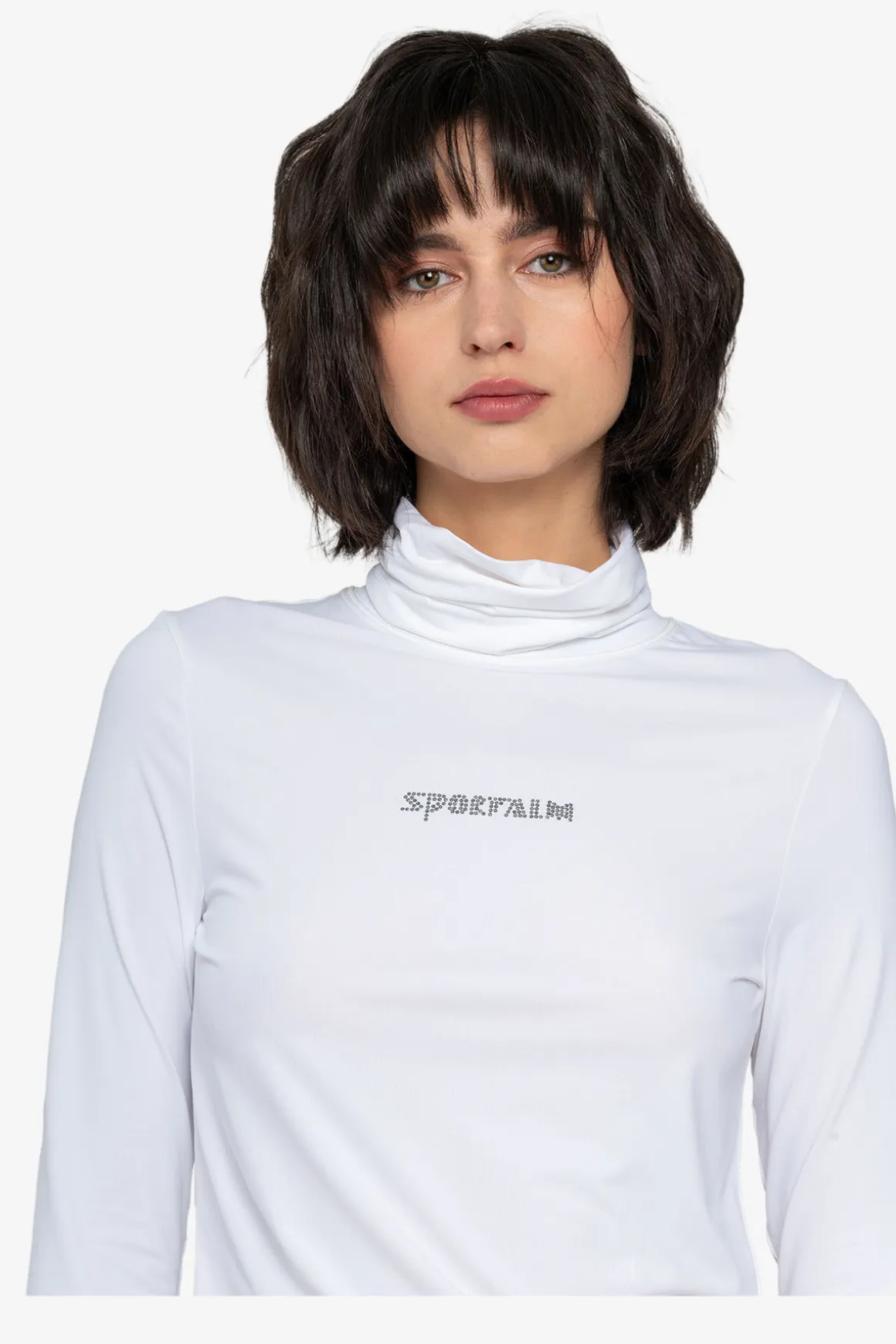 Shirts / Tops*SPORTALM Rollkragenpullover WEISS