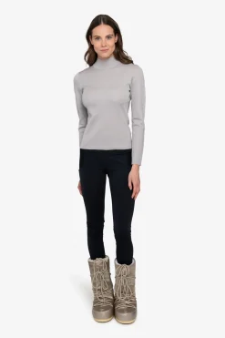 Sweatshirts|First Layer / Mid Layer*SPORTALM Rollkragenpullover Silber