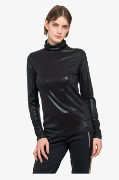 Shirts / Tops*SPORTALM Rollkragenunterzieher Black