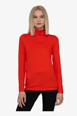 Shirts / Tops*SPORTALM Rollkragenunterzieher PaprikaFlame