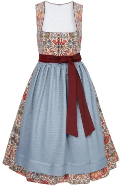 Dirndl*SPORTALM Samtdirndl mit Schürze SnowWhite