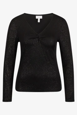 Shirts / Tops*SPORTALM Shirt mit Drapierung Black