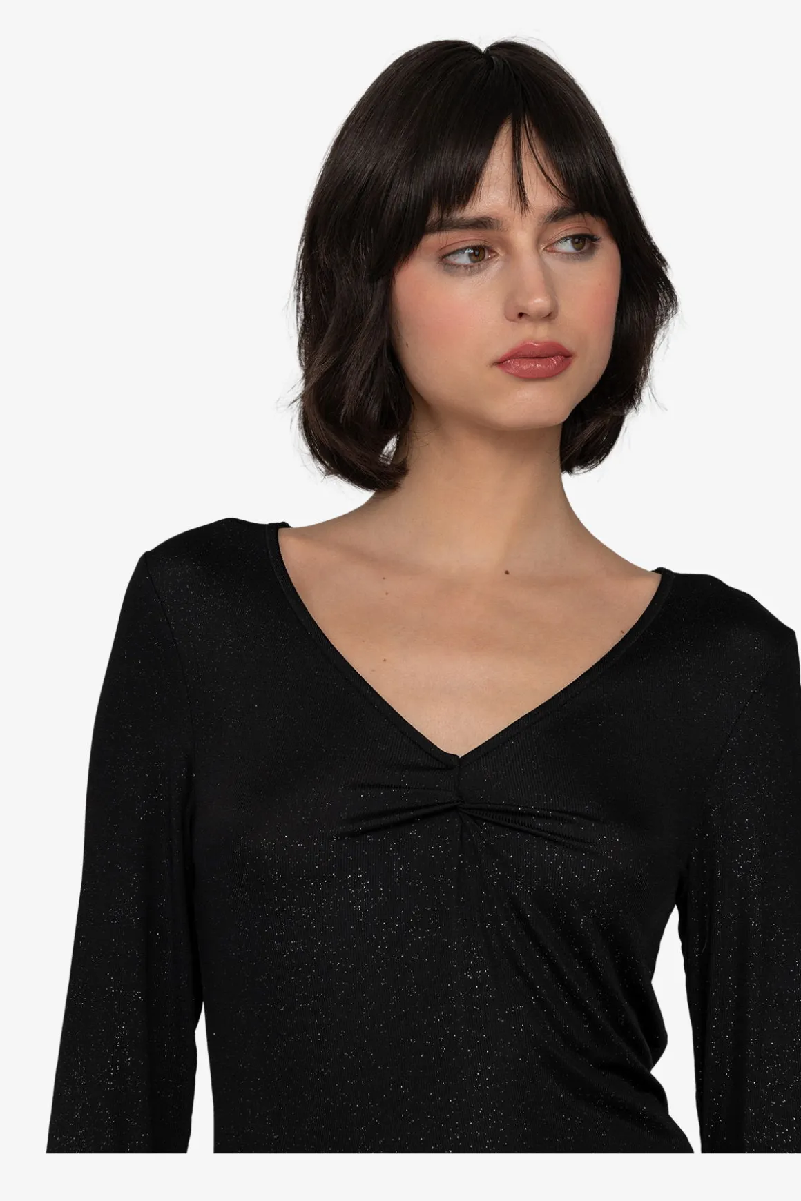 Shirts / Tops*SPORTALM Shirt mit Drapierung Black