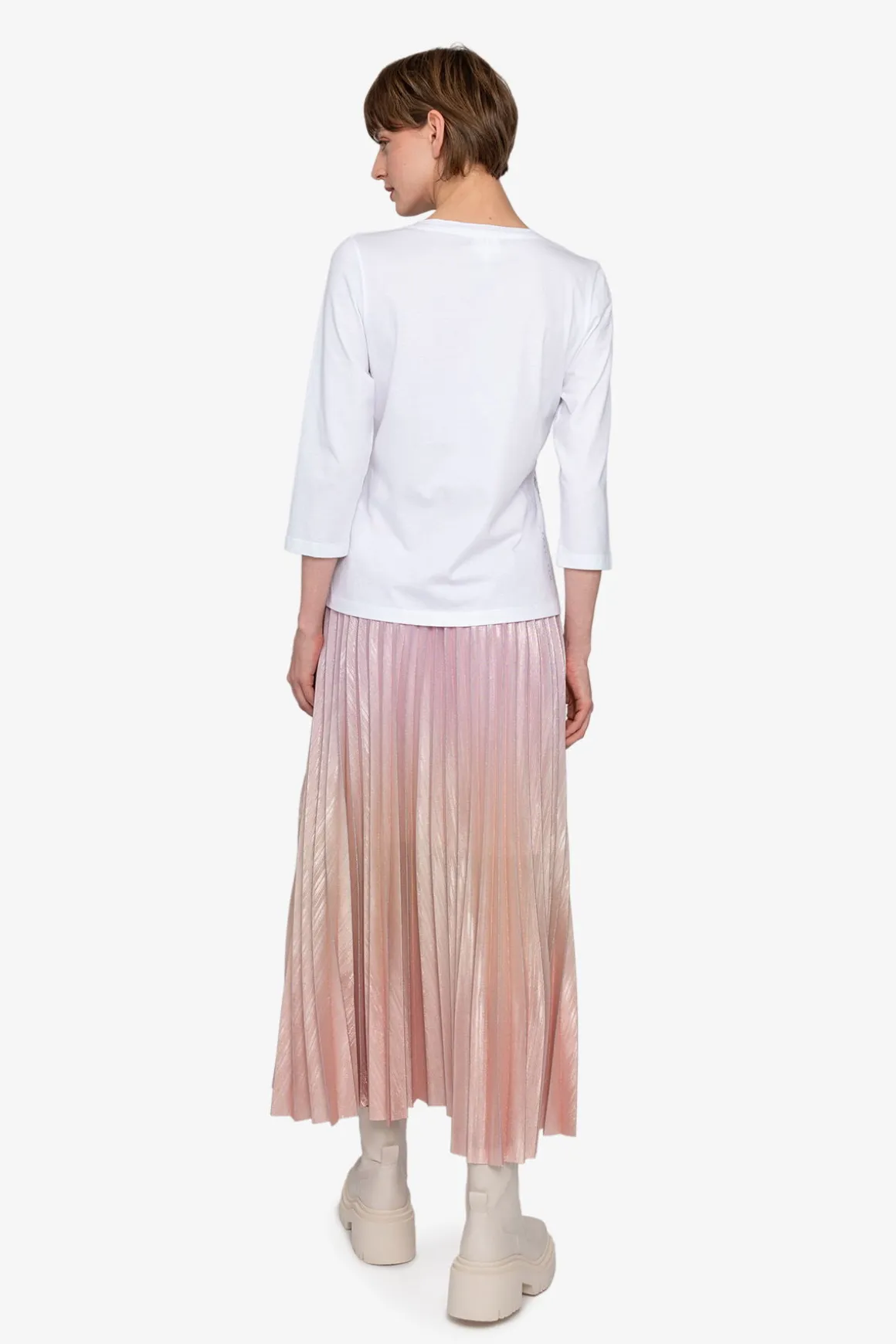 Shirts / Tops*SPORTALM Shirt mit rundem V-Ausschnitt MauveChalk