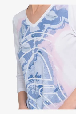 Shirts / Tops*SPORTALM Shirt mit rundem V-Ausschnitt SoftSky