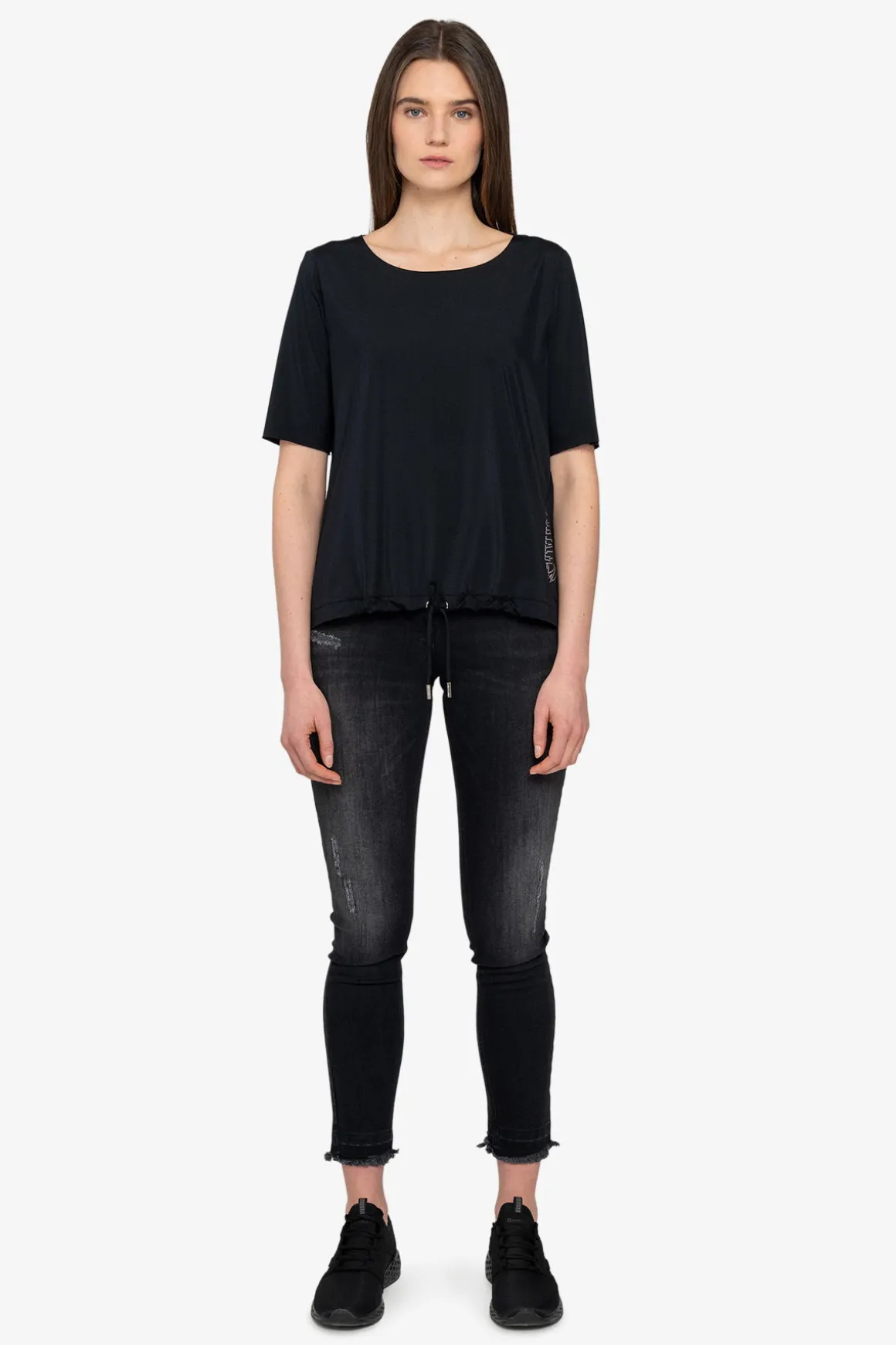 Shirts / Tops*SPORTALM Shirt mit Rundhals Auschnitt Black