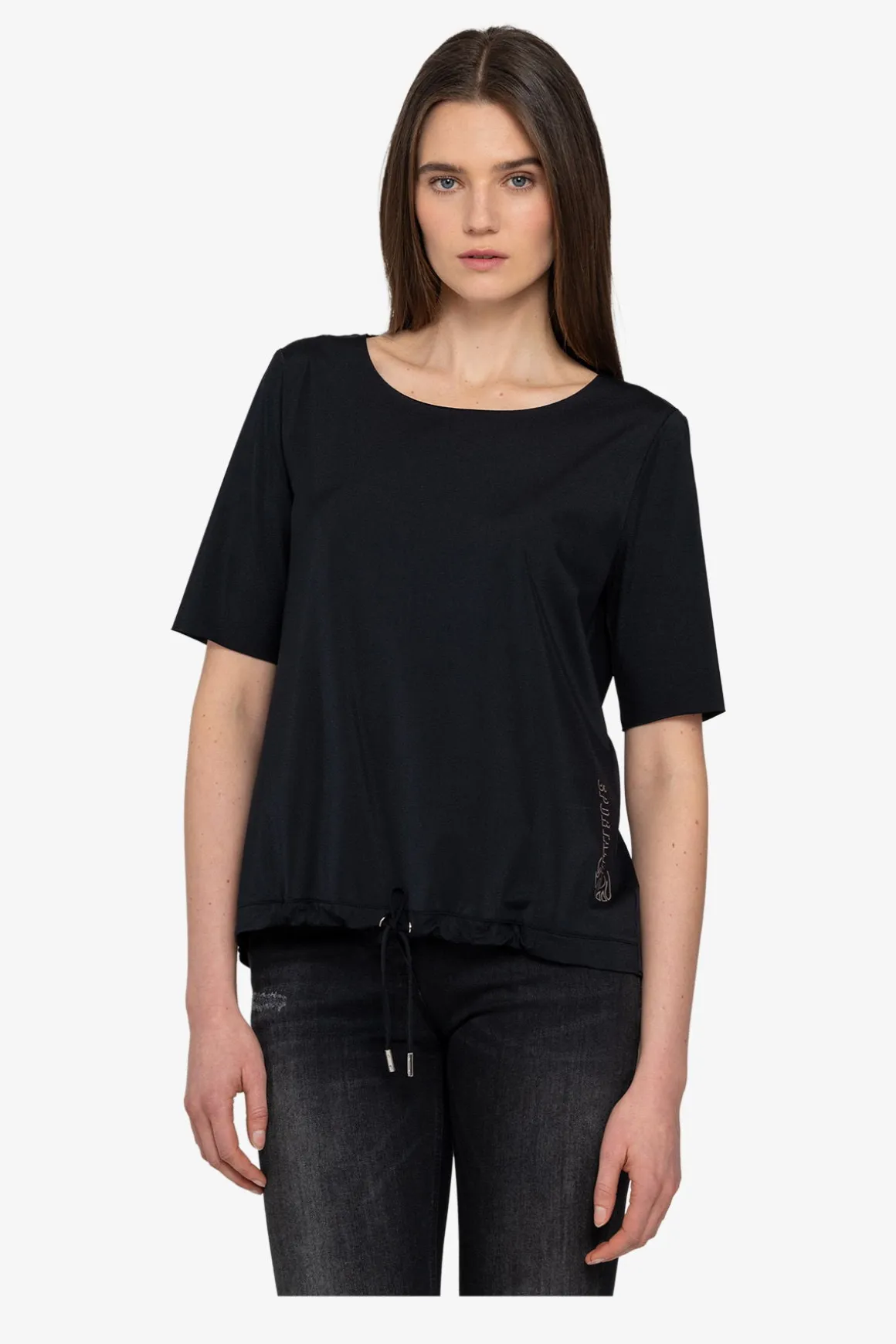 Shirts / Tops*SPORTALM Shirt mit Rundhals Auschnitt Black