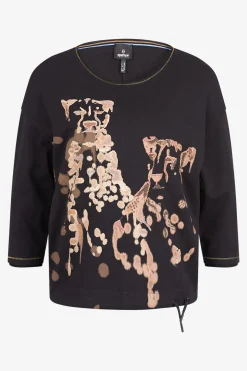 Shirts / Tops|Sweatshirts*SPORTALM Shirt mit Rundhalsausschnitt Black