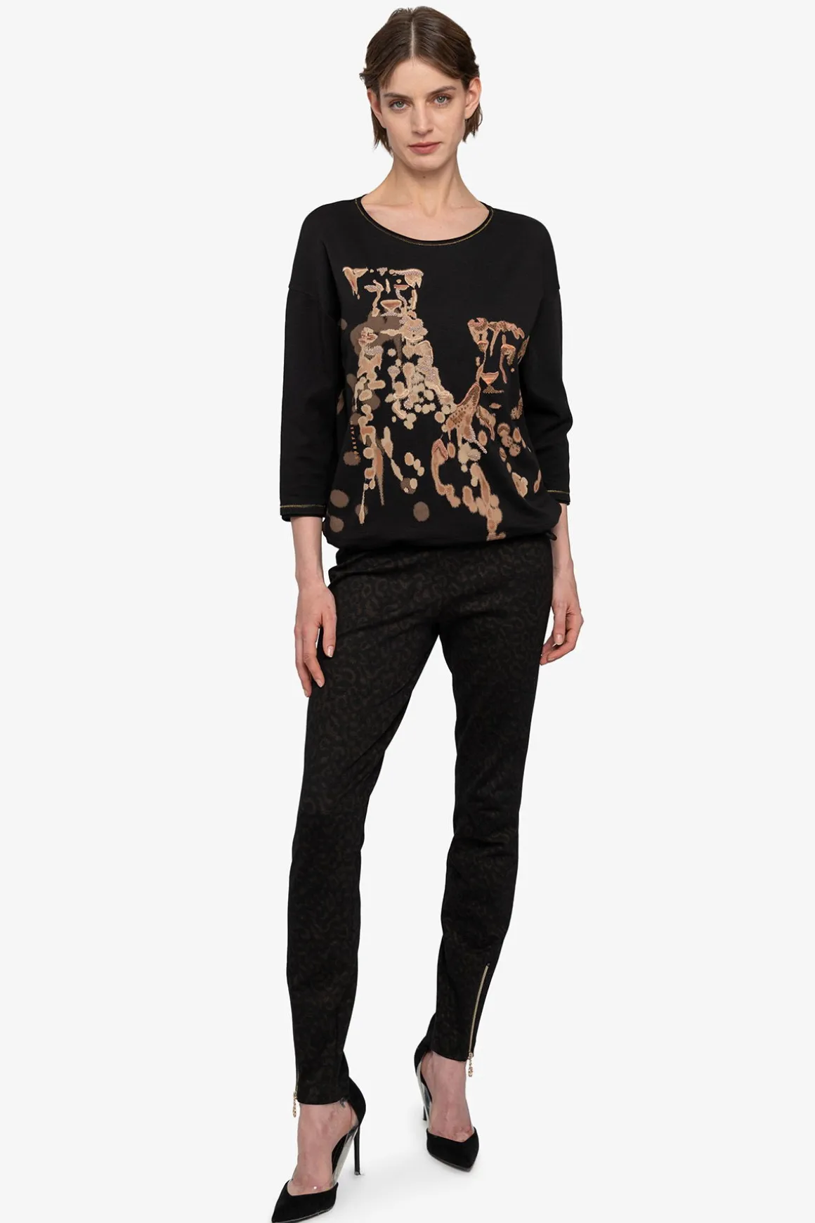 Shirts / Tops|Sweatshirts*SPORTALM Shirt mit Rundhalsausschnitt Black