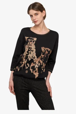 Shirts / Tops|Sweatshirts*SPORTALM Shirt mit Rundhalsausschnitt Black