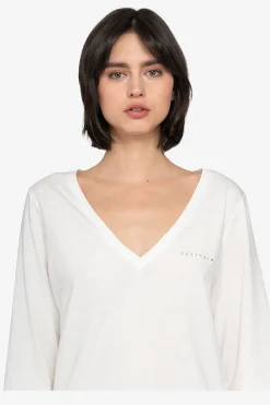 Shirts / Tops*SPORTALM Shirt mit V-Ausschnitt EucalyptusMist