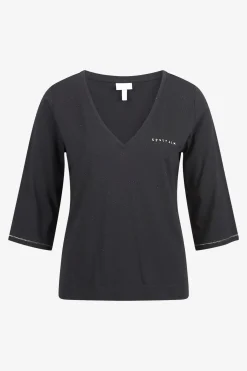 Shirts / Tops*SPORTALM Shirt mit V-Ausschnitt Black
