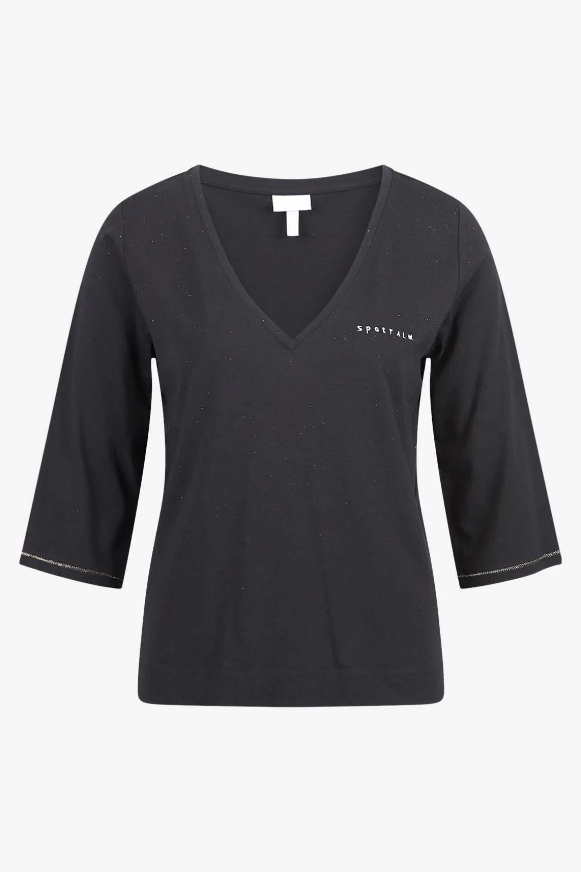 Shirts / Tops*SPORTALM Shirt mit V-Ausschnitt Black