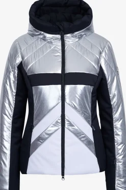 Jacken*SPORTALM Skijacke mit Kapuze Silber