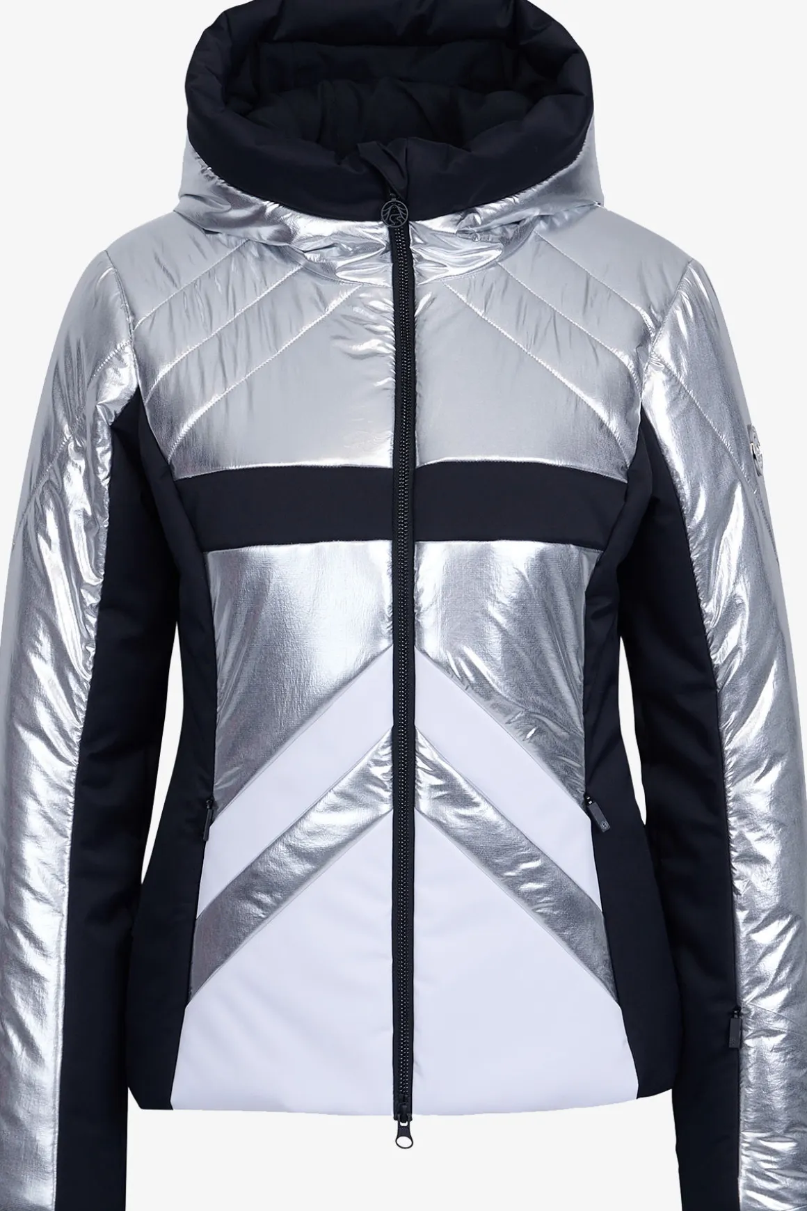 Jacken*SPORTALM Skijacke mit Kapuze Silber