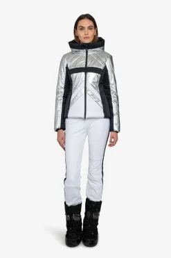 Jacken*SPORTALM Skijacke mit Kapuze Silber