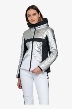 Jacken*SPORTALM Skijacke mit Kapuze Silber