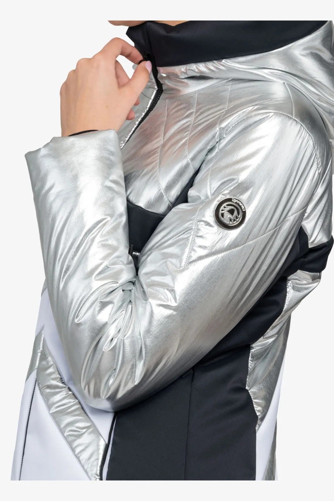 Jacken*SPORTALM Skijacke mit Kapuze Silber