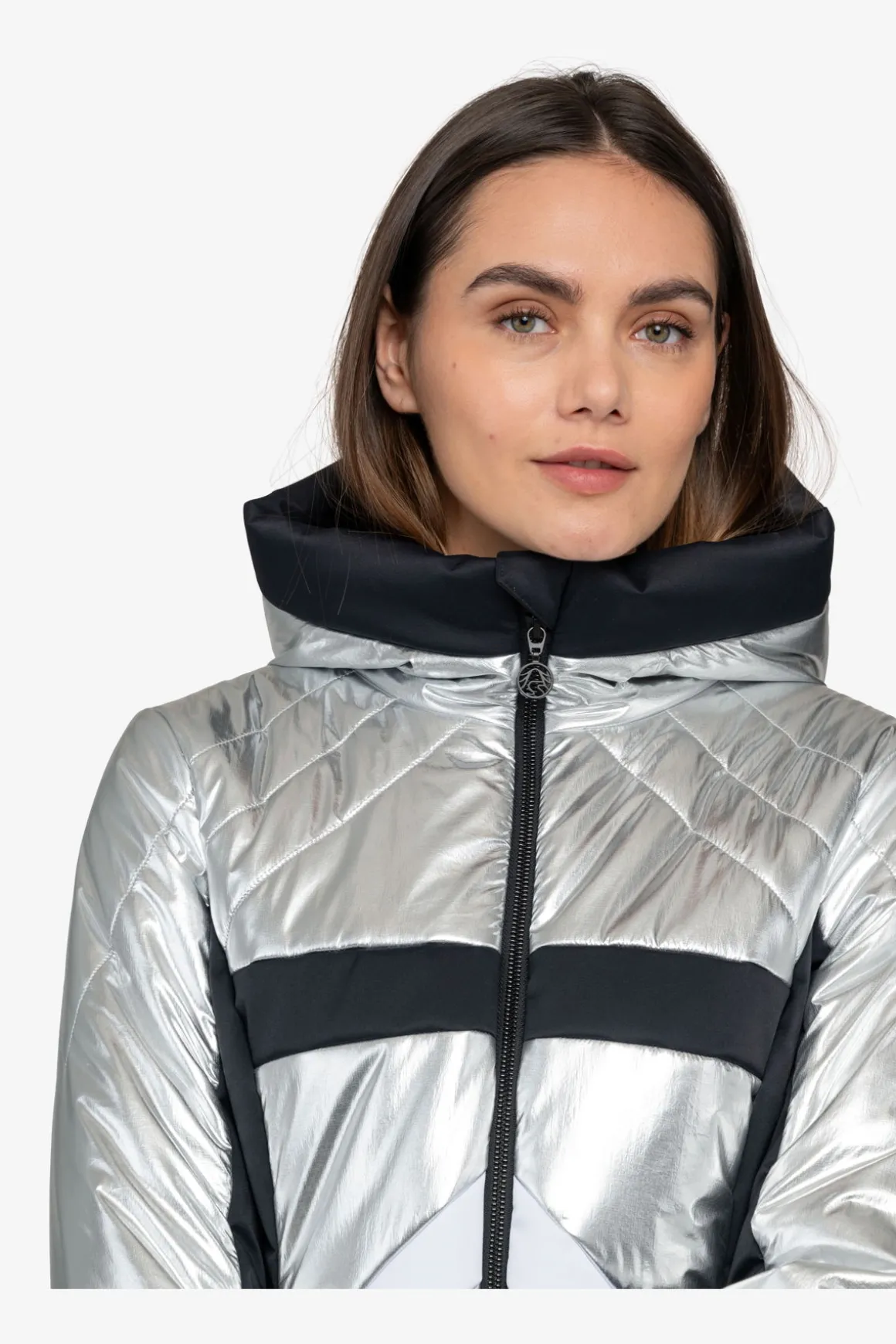 Jacken*SPORTALM Skijacke mit Kapuze Silber
