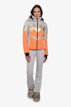 Jacken*SPORTALM Skijacke mit Kapuze BrightOrange