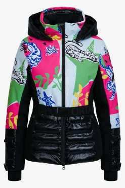 Jacken*SPORTALM Skijacke mit Kapuze CrystalClear