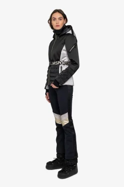 Jacken*SPORTALM Skijacke mit Kapuze Black
