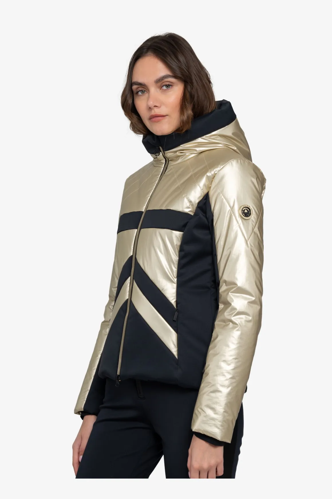 Jacken*SPORTALM Skijacke mit Kapuze Gold
