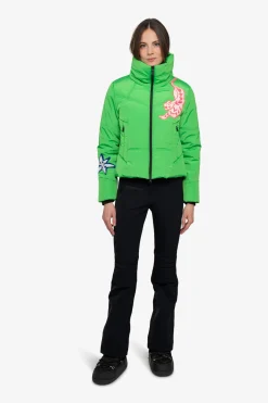 Jacken*SPORTALM Skijacke mit Kragen PoisonGreen