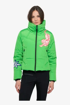Jacken*SPORTALM Skijacke mit Kragen PoisonGreen