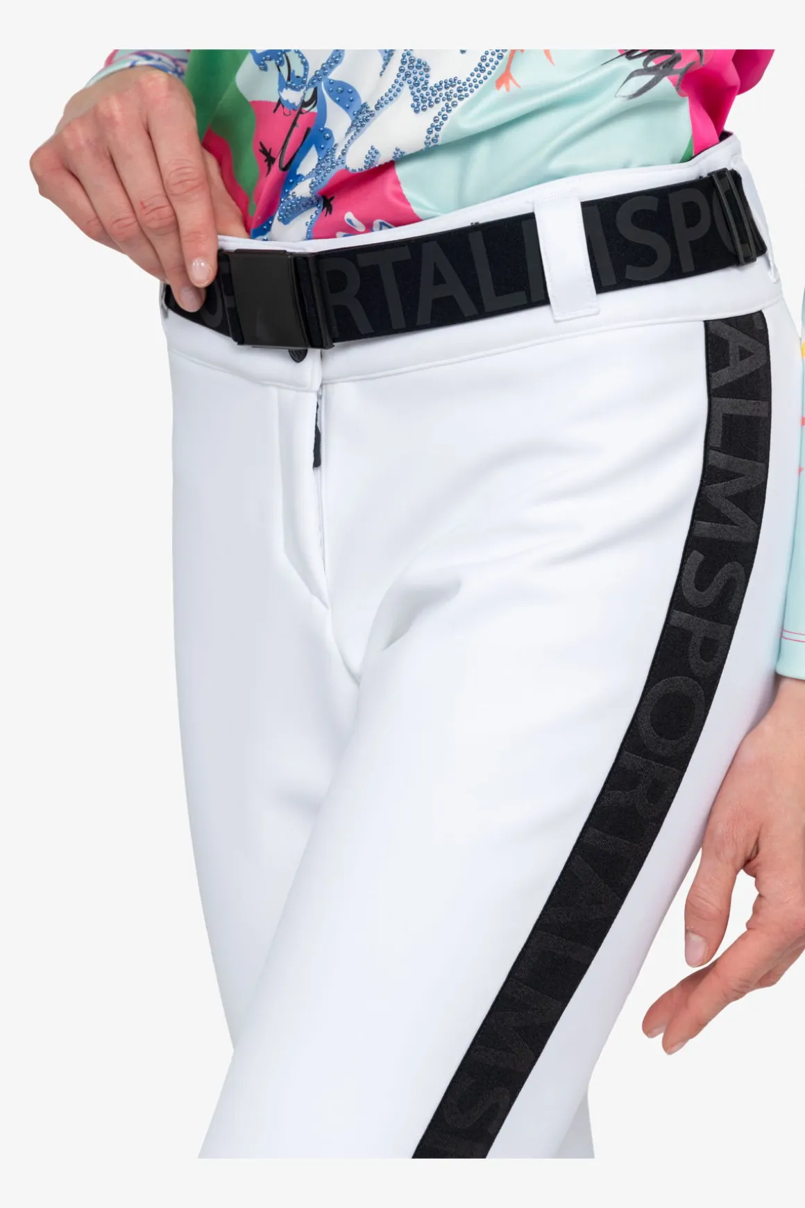Hosen*SPORTALM Softshell-Hose WEISS