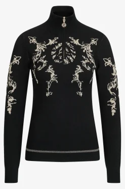 First Layer / Mid Layer*SPORTALM Stehkragenpullover Black