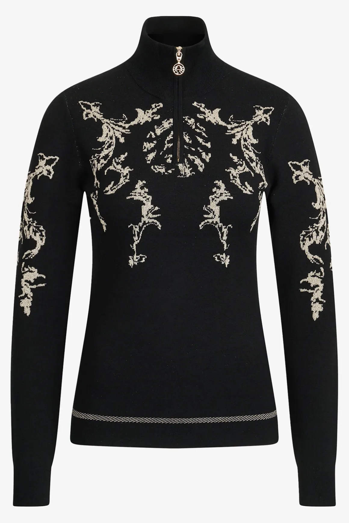 First Layer / Mid Layer*SPORTALM Stehkragenpullover Black