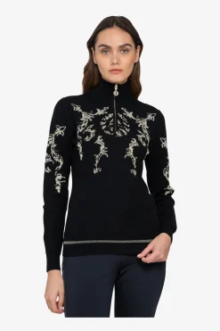 First Layer / Mid Layer*SPORTALM Stehkragenpullover Black