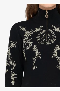 First Layer / Mid Layer*SPORTALM Stehkragenpullover Black