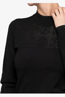 Sweatshirts*SPORTALM Stehkragen-Pullover Black