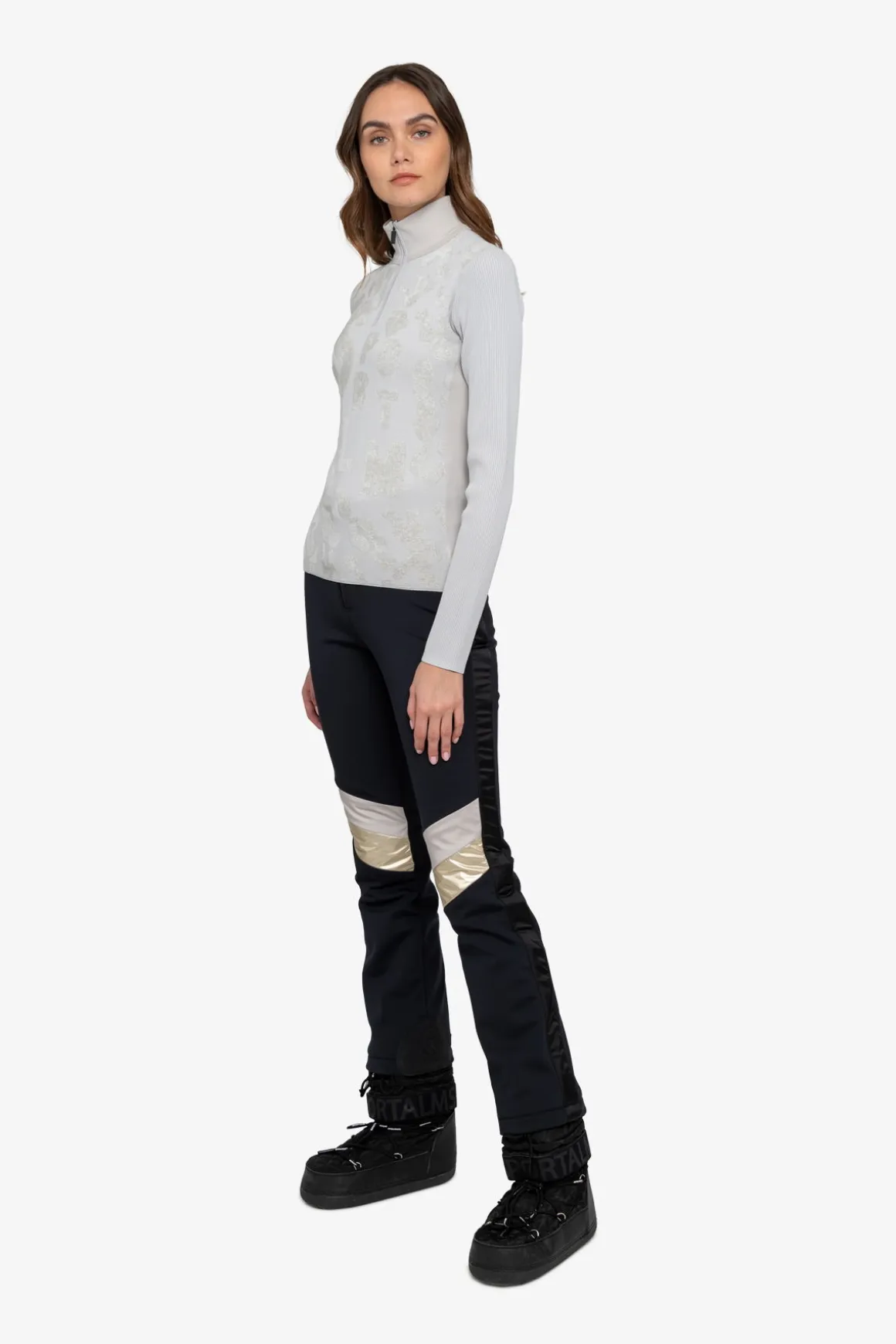 First Layer / Mid Layer*SPORTALM Stehkragenpullover WEISS